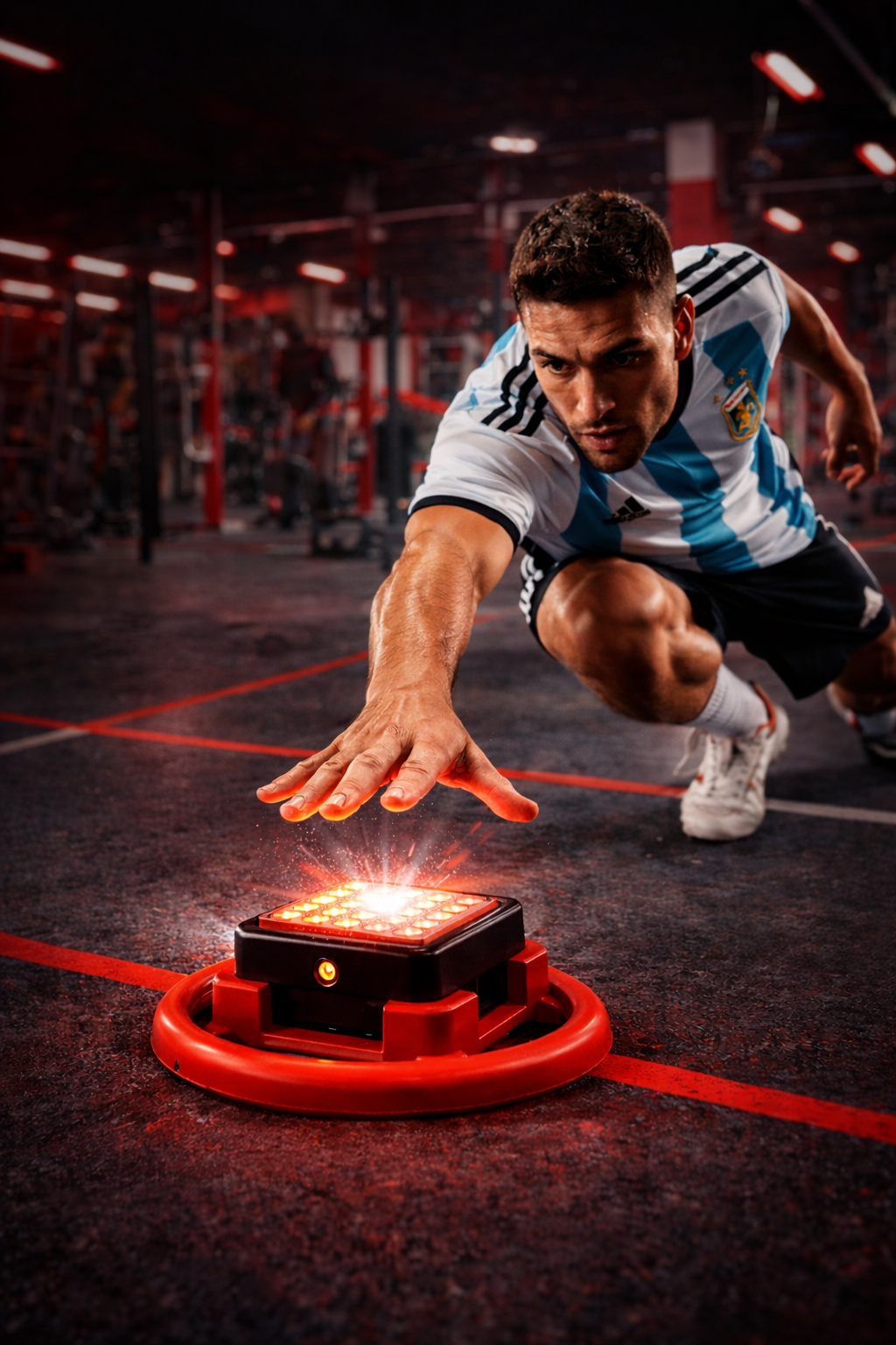 Atleta entrenando con Neuraled